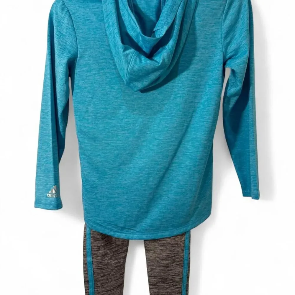 Adidas Girl’s Blue Tracksuit 5